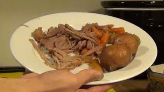 Slow Cooked Pork Roast Recipe [upl. by Rubia]