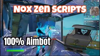 The BEST ZEN SCRIPT for Fortnite Chapter 5  Nox Zen Scripts [upl. by Kendal950]