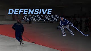 7U Hockey Defense Positioning and Angling to Stop Breakout [upl. by Lectra333]