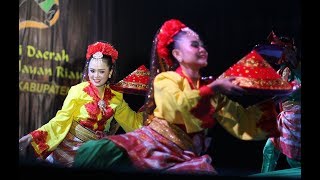 Parade Tari Daerah Provinsi Kepri Tahun 2018 Sanggar Tebing Kike Sedanau [upl. by Llejk859]