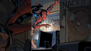 Spiderman Gets A Restraining Order  shorts comics marvel [upl. by Ellehcsar756]