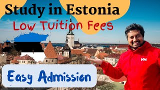 Study in Estonia in 2024  Low Tuition Fees amp Scholarship  এস্তোনিয়াতে উচ্চশিক্ষা ২০২৪ 🇪🇪 [upl. by Dust787]