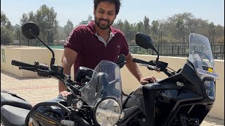 Honda NX500 vs Royal Enfield Himalayan 450  Which one IS HEAVY [upl. by Gaylord810]