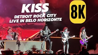 KISS Live in Belo Horizonte Estadio Mineirao  04  20 2023  Detroit Rock City  4k and 8k [upl. by Neitsirk]