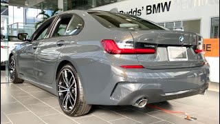 2022 BMW 330i xDrive Dravit Grey Metallic 255HP  InDepth Visual Walk Around [upl. by Etteraj]