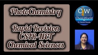 PHOTOCHEMISTRY RAPID CSIRNET [upl. by Smallman]