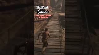 RDR2 online  Bouncy Bridge Madness 🤣 [upl. by Latsyk746]