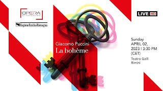 Giacomo Puccini LA BOHÈME  OPERA LIVE STREAMING [upl. by Karie]