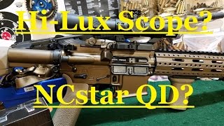 HiLux 14x24 scope and NCstar QD mount [upl. by Juditha]