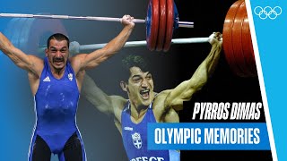 🇬🇷 Unstoppable Pyrros Dimas The Weightlifting Legend with 3 Consecutive Olympic Golds🥇 [upl. by Qahsi776]