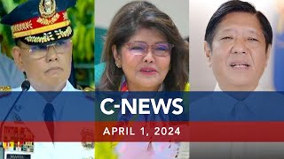 UNTV CNEWS  April 1 2024 [upl. by Eyt]