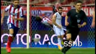 Mario Mandzukic Fight against Ramos and Carvajal  Atletico Madrid vs Real Madrid Fightscene [upl. by Mcgaw]