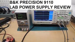 BampK PRECISION 9110 LAB POWER SUPPLY REVIEW [upl. by Sollows488]