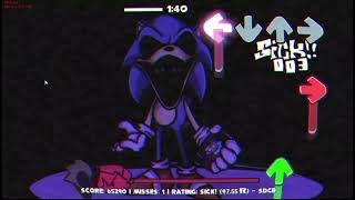 Fnf vs Sonicexe Rerun Piracy sonic third party streamer build gameplay and experimental mechanic [upl. by Farlie]