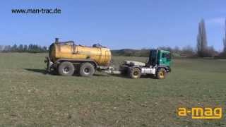 Gülle fahren mit amag Multifunctionstrac MFT  Agrotrac [upl. by Eeliah110]