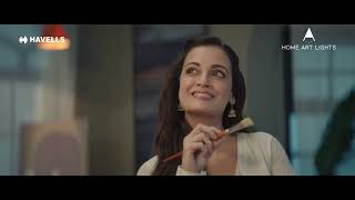 Havells Home Art Lights  A Story In Every Light  Dia Mirza [upl. by Notecnirp884]