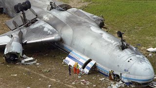 China Airlines Flight 642 Crash Footage [upl. by Ahsina779]