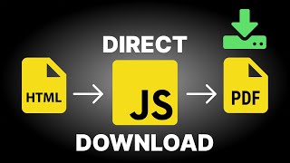 DIV to PDF Iframe to PDF using JavaScript Only with CSS amp Images Support [upl. by Neveda660]