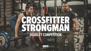 CrossFit vs Strongman  Deadlifts with HWPO and Rob Kearney [upl. by Korwin]