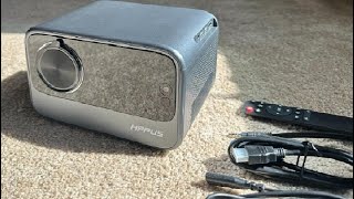 Projector 4K with Android OS 1080P Native 500 ANSI HIPPUS Smart Projector Review So great [upl. by Rosabella]