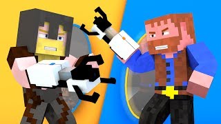 Portal Gun Mod Madness Minecraft Animation [upl. by Ariahaj]