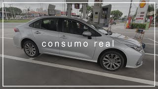 CONSUMO REAL do TOYOTA COROLLA 20 XEi 2022 ⛽  Aferição na BOMBA [upl. by Feenah989]