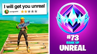 Can a 100 Fortnite Coach Get Me To Unreal Rank [upl. by Phedra214]