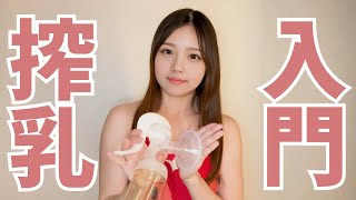 【pigeon搾乳機Breast Pump Tutorial】手動搾乳機の使い方講座 搾乳 搾乳機 pigeon [upl. by Ennavoj]