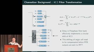 GRCon17  RealTime Channelization Using RFNoC Infrastructure  Philip Vallance [upl. by Abert]