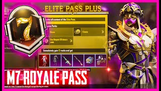 BGMI  M7 ROYAL PASS IS HERE  BATTLEGROUNDS MOBILE INDIA [upl. by Nilya]