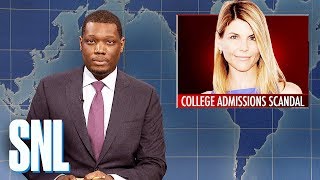 Weekend Update Lori Loughlins College Admissions Scandal  SNL [upl. by Gewirtz]