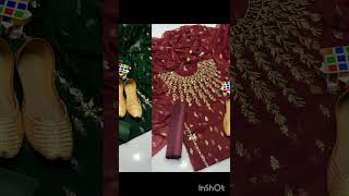 fancy dress with khussa and winter shawl dress with khussa whatsap no 0335 7878377 [upl. by Retnuh]