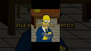 Homer became bankrupt😳 [upl. by Roinuj189]