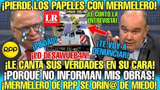 👊¡NO SE GUARDÓ NADA RAFAEL LÓPEZ DESENMASCARA Y DESTROZ4 A MERMELERO DE RPP ¡LE CANTA SUS VERDADES [upl. by Eeima]