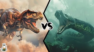 TRex vs Titanoboa  Who Would Win [upl. by Atilam]