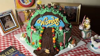 찰리와 초콜릿공장 케이크  Charlie And The Chocolate Factory Cake  チャーリーとチョコレート工場のケーキ [upl. by Grube]