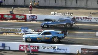 2010 NHRA Winternationals Nostalgia Funny Car Session 2 [upl. by Ahsienom532]