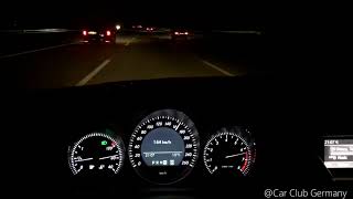 Mercedes C200 S204 184 PS acceleration 90210 Kmh [upl. by Yulma24]