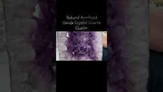 Massive Amethyst Geode Crystal  Energy Healing amp Stunning Home Decor Centerpiece [upl. by Dido]