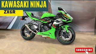 Unleashing the Beast Exploring the Dominance of the Kawasaki ZX6R  Detailed Review amp Specs [upl. by Ahsinev]