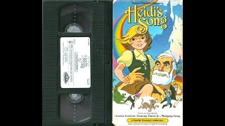 Opening and Closing To Heidis Song 1988 VHS [upl. by Lipp]