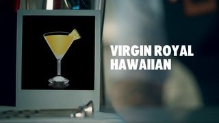 VIRGIN ROYAL HAWAIIAN DRINK RECIPE  HOW TO MIX [upl. by Silecara536]