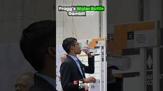 Pragg’s Water Bottle Gambit 💀 praggnanandhaa chess [upl. by Flita]