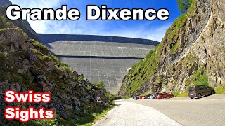 Grande Dixence Switzerland 4K Biggest Weight Dam in the World [upl. by Azenav425]