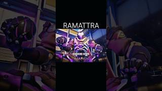 RAMATTRA Depressing Interactions shorts overwatch2 [upl. by Nnyliram]