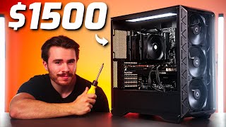 The BEST 👑 1500 1440p Gaming PC⚡Build Guide 2024 [upl. by Seely272]