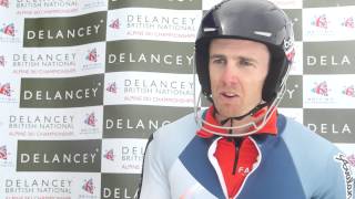 Delancey British Alpine Championships David Ryding claims slalom win [upl. by Nnairrehs966]