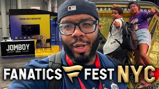 Joez Goez to Fanatics FanFest in NYC it was AWESOME [upl. by Lertram316]