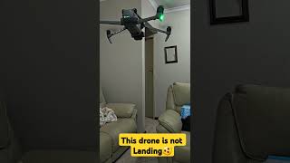 Why this drone is not landing🫨 music youtubeshorts quadcopter drone [upl. by Annauj]