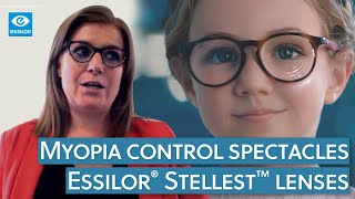 Myopia control spectacles  Essilor® Stellest™ lenses [upl. by Larianna799]